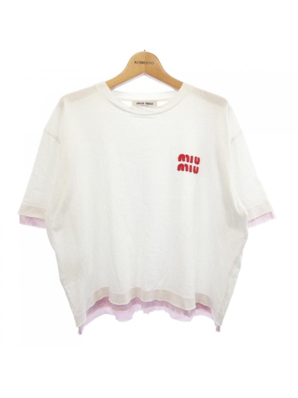 Miu Miu Logo T-Shirt